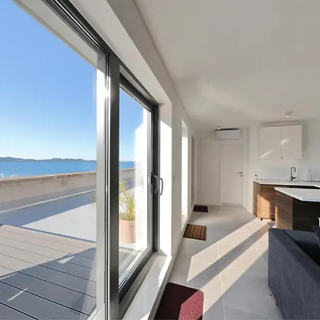 Stunning Sea View Apartment Zadar Exterior photo